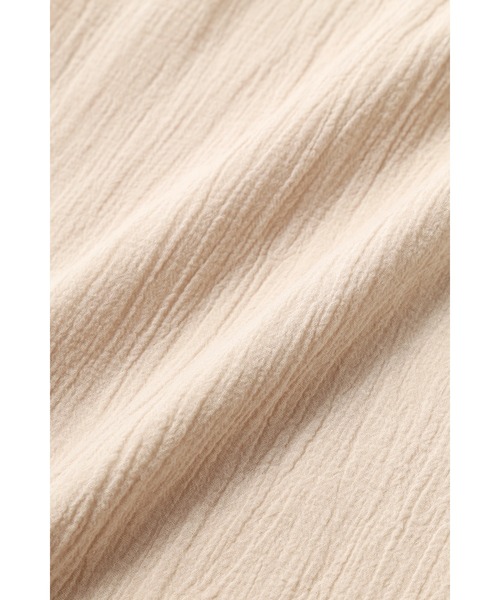 ROSE BUD(ローズバッド)の「カシュクールガウン(ノーカラーコート・レディース・ベージュ/ブラウン・FREE)」の7枚目の写真