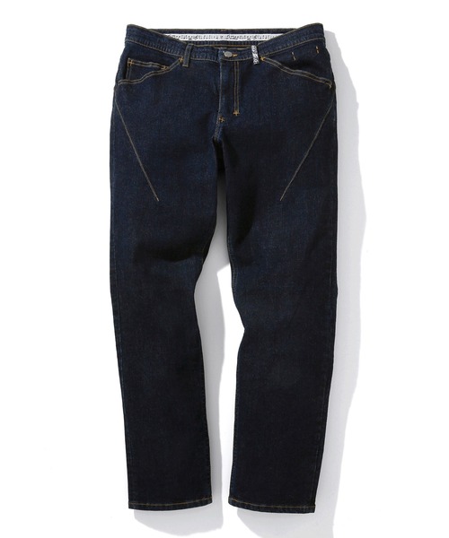 n(n) BY NUMBER (N)INE（エヌエヌバイナンバーナイン）の「TAPERED STRETCH DENIM JEANS(WASHED)（デニムパンツ・メンズ・ブルー・2/4/3）」の4枚目の写真