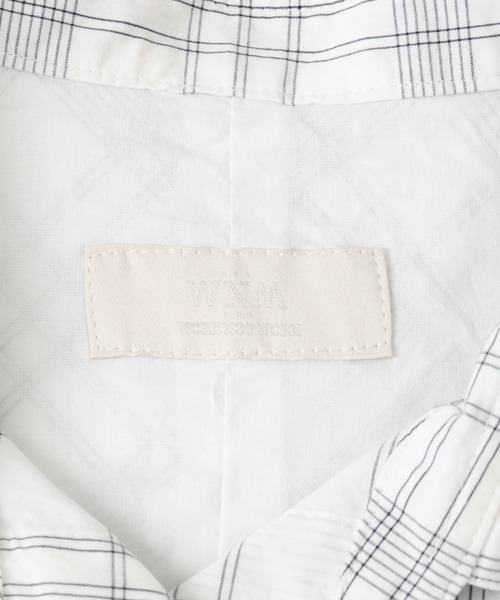 WORK NOT WORK URBAN RESEARCH（ワークノットワークアーバンリサーチ）の「スーピマコットンタイプライタービッグシャツ∴（シャツ/ブラウス・レディース・ストライプ/チェック・FREE）」の17枚目の写真