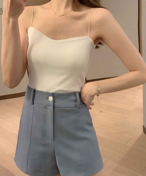 meJane（ミージェーン）の「テーラードジャケット&ショートパンツセットアップ【ZOZOTOWN限定】（セットアップ・レディース・ブルー/アイボリー・S/M）」の11枚目の写真