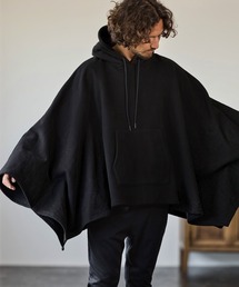 mpa2596-OVER SIZE PONCHO PARKA パーカー
