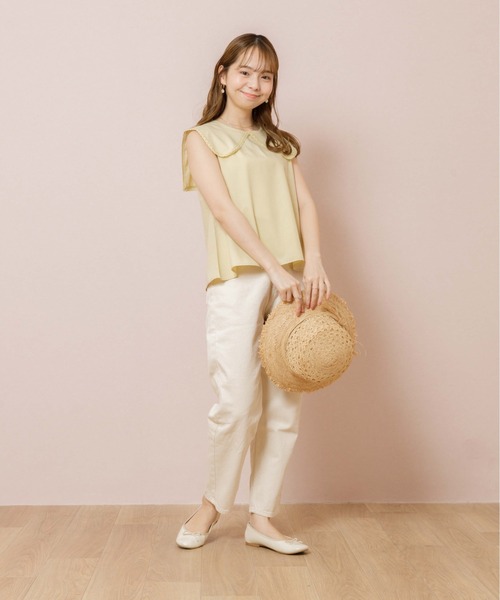 flower（フラワー）の「サマーフリンジハット（ハット・レディース・ベージュ・FREE）」の13枚目の写真