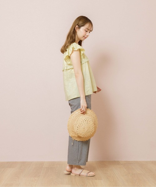 flower（フラワー）の「サマーフリンジハット（ハット・レディース・ベージュ・FREE）」の20枚目の写真