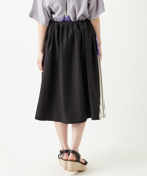 ふりふ(フリフ)の「【姉萌音】切替ギャザースカート(スカート・レディース・ブラウン/ブラック・FREE)」の5枚目の写真
