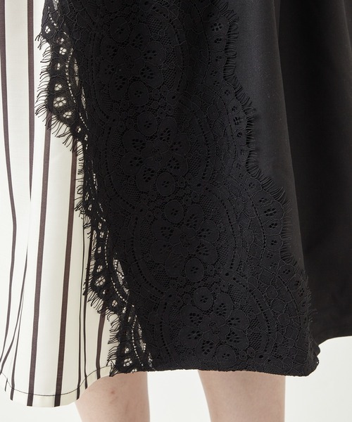 ふりふ(フリフ)の「【姉萌音】切替ギャザースカート(スカート・レディース・ブラウン/ブラック・FREE)」の9枚目の写真