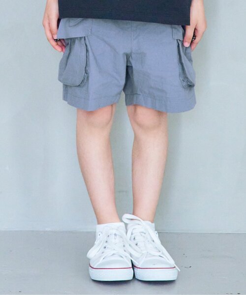 BREEZE（ブリーズ）の「【WEB限定】BIGポケットパンツ（その他パンツ・キッズ・ネイビー/カーキ/ブラック・140/150/90/120/130/110/100）」の3枚目の写真