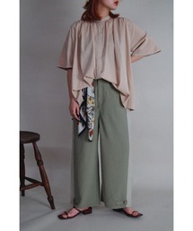 NICOLE CLUB | 【NICOLE CLUB】バイカラーワイドパンツ(その他パンツ)