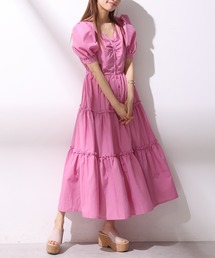 one after another NICE CLAUP | ティアードロングワンピース(ワンピース)