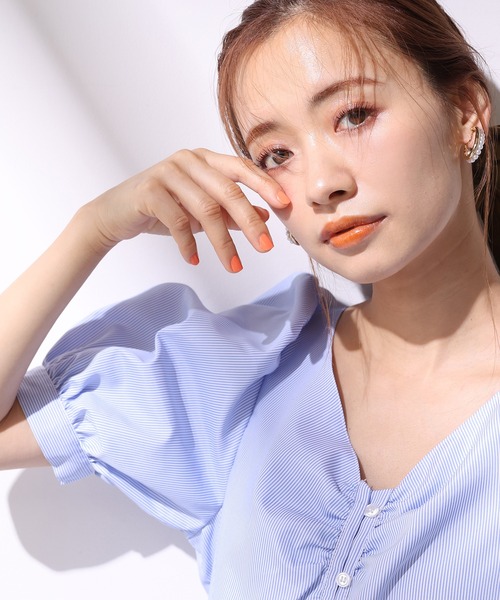 one after another NICE CLAUP（ワンアフターアナザーナイスクラップ）の「ティアードロングワンピース（ワンピース・レディース・オフホワイト/ピンク/ブルー/ブルー系その他・FREE）」の21枚目の写真