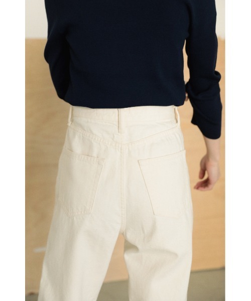 BLACK BY MOUSSY(ブラックバイマウジー)の「JAVA white denim (ジャワホワイトデニム)(デニムパンツ・レディース・ホワイト・24inch/25inch/26inch/23inch)」の10枚目の写真