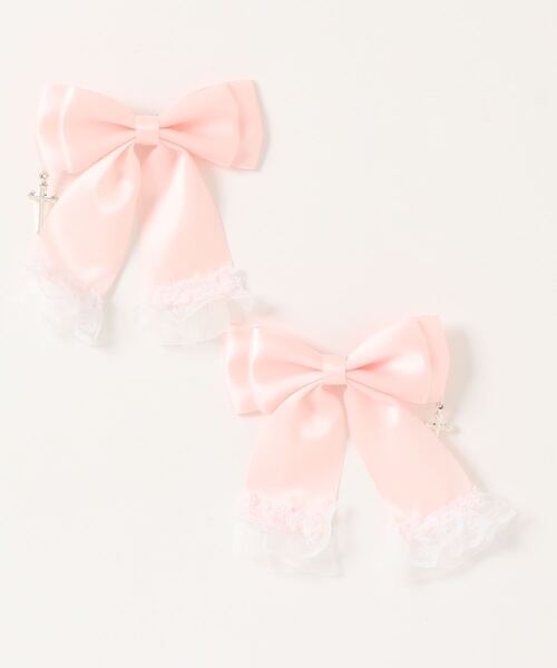 DearMyLove（ディアマイラブ）の「十字架レースフリルツインリボン