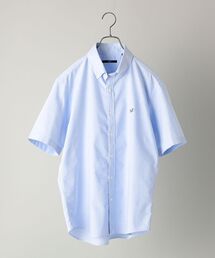 【WEB限定】SHIPS: 〈吸水速乾〉 COOLMAX(R) オックスフォード ボタンダウン ショートスリーブ シャツ