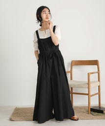 Bab | 【WEB限定】ワイドシルエットサロペット(サロペット/オーバーオール)