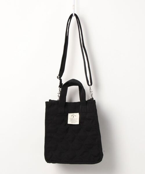 CONVERSE(コンバース)の「CONVERSE QUILTING PIPING SQUARE 2WAY TOTE BAG(トートバッグ・レディース・ベージュ/カーキ/ブラック・FREE)」の10枚目の写真