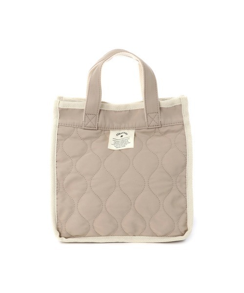 CONVERSE(コンバース)の「CONVERSE QUILTING PIPING SQUARE 2WAY TOTE BAG(トートバッグ・レディース・ベージュ/カーキ/ブラック・FREE)」の12枚目の写真