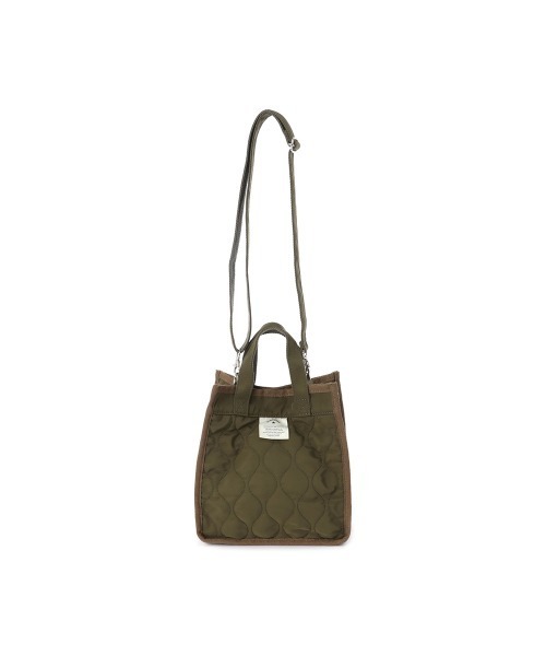 CONVERSE(コンバース)の「CONVERSE QUILTING PIPING SQUARE 2WAY TOTE BAG(トートバッグ・レディース・ベージュ/カーキ/ブラック・FREE)」の18枚目の写真