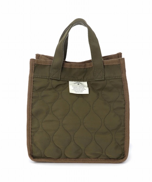 CONVERSE(コンバース)の「CONVERSE QUILTING PIPING SQUARE 2WAY TOTE BAG(トートバッグ・レディース・ベージュ/カーキ/ブラック・FREE)」の21枚目の写真