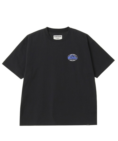 Quiksilver(クイックシルバー)の「ROCK N STORMY EB ST/クイックシルバー半袖Tシャツ(Tシャツ/カットソー・メンズ・ブラック/カーキ・SMALL/MEDIUM)」の1枚目の写真