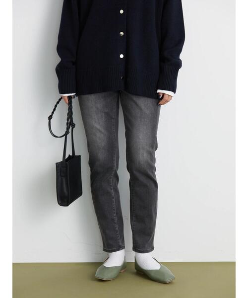 SPORTMAX LUCHINO ぴったりフィット シガレット デニム パンツ セール】 アイコニック スリムフィットテーパードデニムパンツ