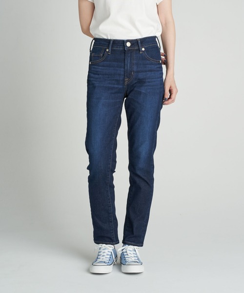 AMERICAN HOLIC(アメリカンホリック)の「シガレットフィットデニム(デニムパンツ・レディース・グレー/インディゴブルー/ワンウォッシュ・S/M/L/XS)」の5枚目の写真