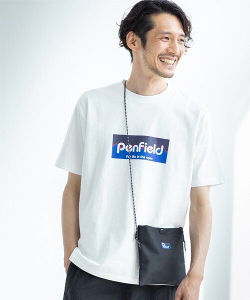 PENFIELD USA(ペンフィールドユーエスエー)の「◆【PENFIELD/ペンフィールド】フロントプリントTシャツ(Tシャツ/カットソー・メンズ・ボルドー/ダークグリーン/ライトベージュ/オフホワイト・02/04/03)」の2枚目の写真