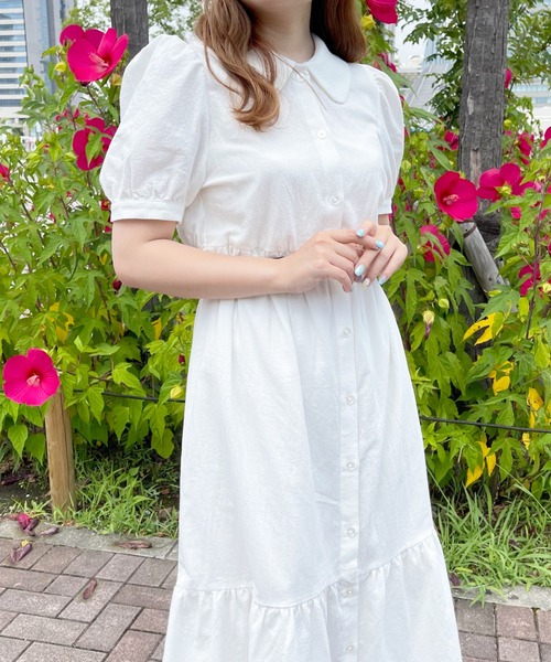 セール】襟付きティアードワンピース【ZOZOTOWN限定アイテム】【7AP