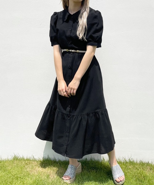 セール】襟付きティアードワンピース【ZOZOTOWN限定アイテム】【7AP