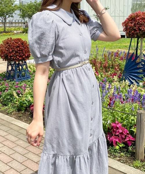 セール】襟付きティアードワンピース【ZOZOTOWN限定アイテム】【7AP