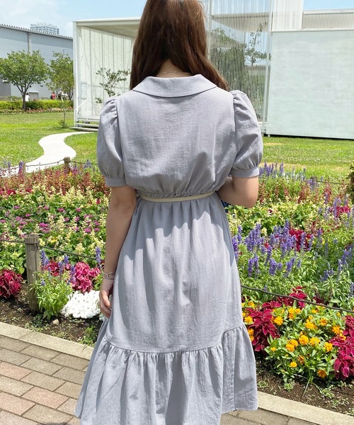 セール】襟付きティアードワンピース【ZOZOTOWN限定アイテム】【7AP