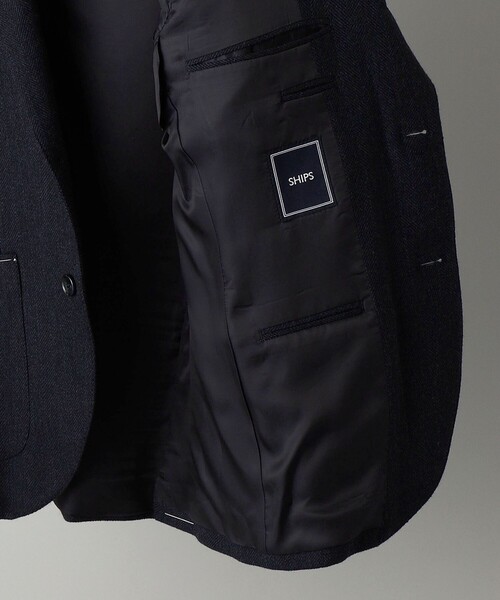 SHIPS（シップス）の「SHIPS:ロロピアーナ ジャージ ヘリンボーン 無地