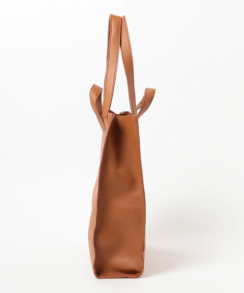 BEAMS BOY（ビームスボーイ）の「BEAMS BOY / レザー ツール トート（トートバッグ・レディース・ブラック/ブラウン・ONE SIZE）」の8枚目の写真