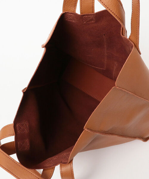 BEAMS BOY（ビームスボーイ）の「BEAMS BOY / レザー ツール トート（トートバッグ・レディース・ブラック/ブラウン・ONE SIZE）」の10枚目の写真