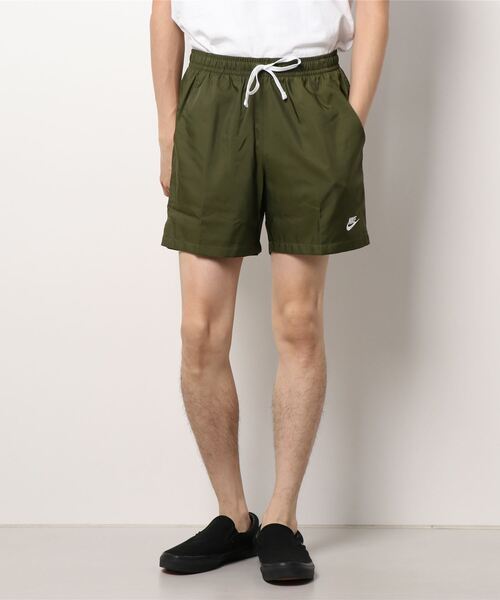 NIKE（ナイキ）の「NIKE　ウーブンショート（その他パンツ・メンズ・ブラック/グリーン・LARGE/X-LARGE/MEDIUM）」の4枚目の写真