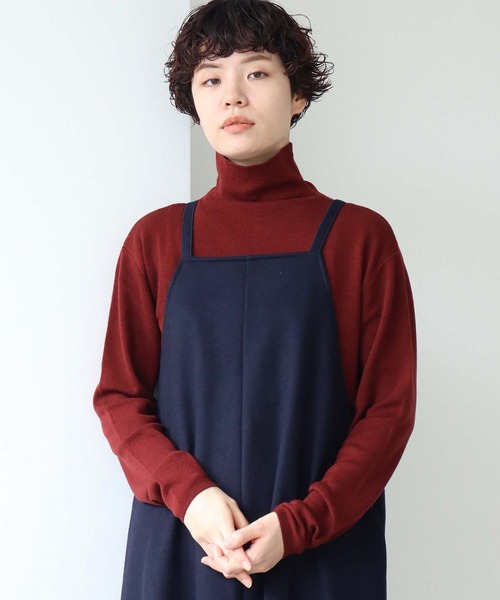 nitca（ニトカ）の「ウールビーバー　キャミワンピース（ワンピース・レディース・ネイビー・FREE）」の16枚目の写真