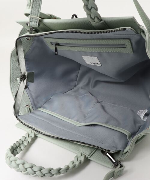 SMIR NASLI（サミールナスリ）の「ＢＵＢＢＬＥＳ　ドローストリング２ＷＡＹトートバッグ（トートバッグ・レディース・ブラック/オフホワイト/ライトグリーン/ボルドー/グレー系その他・9）」の11枚目の写真