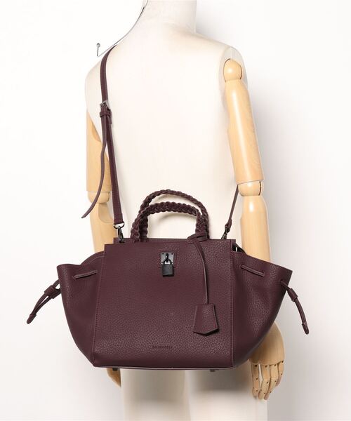 SMIR NASLI（サミールナスリ）の「ＢＵＢＢＬＥＳ　ドローストリング２ＷＡＹトートバッグ（トートバッグ・レディース・ブラック/オフホワイト/ライトグリーン/ボルドー/グレー系その他・9）」の9枚目の写真