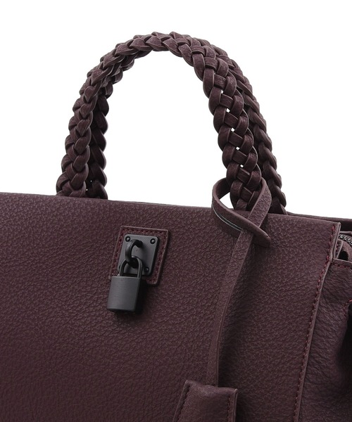 SMIR NASLI（サミールナスリ）の「ＢＵＢＢＬＥＳ　ドローストリング２ＷＡＹトートバッグ（トートバッグ・レディース・ブラック/オフホワイト/ライトグリーン/ボルドー/グレー系その他・9）」の14枚目の写真