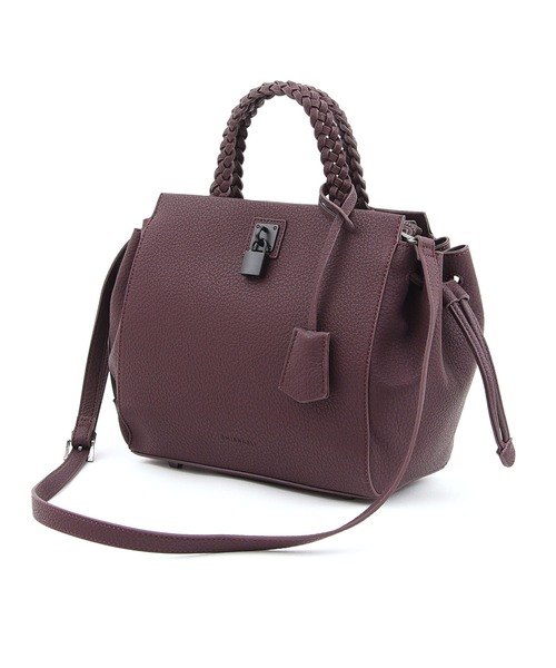 SMIR NASLI（サミールナスリ）の「ＢＵＢＢＬＥＳ　ドローストリング２ＷＡＹトートバッグ（トートバッグ・レディース・ブラック/オフホワイト/ライトグリーン/ボルドー/グレー系その他・9）」の15枚目の写真