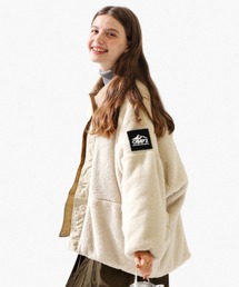 CAMP7 | 【CAMP7】切り替えボアブルゾン(その他アウター)