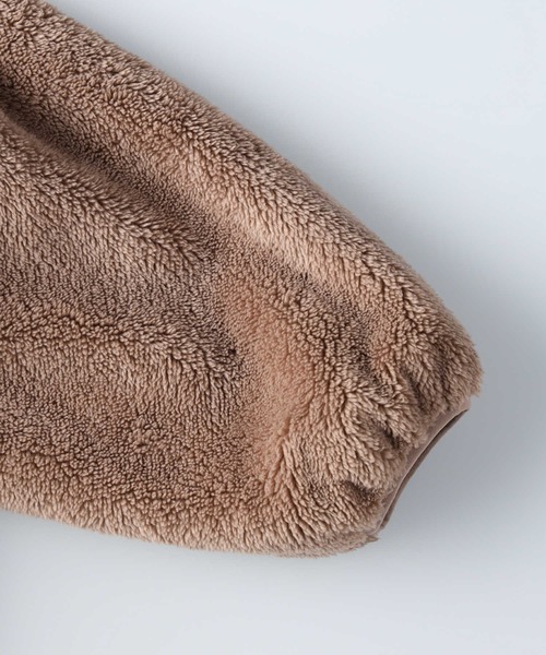 CAMP7(キャンプセブン)の「【CAMP7】切り替えボアブルゾン(その他アウター・レディース・ホワイト/ベージュ/ダークグレー・L)」の20枚目の写真