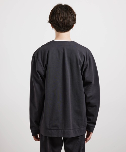 JUNRED（ジュンレッド）の「ルームカーディガン（カーディガン/ボレロ・メンズ・チャコールグレー/ネイビー/カーキ・LL/M/L）」の11枚目の写真