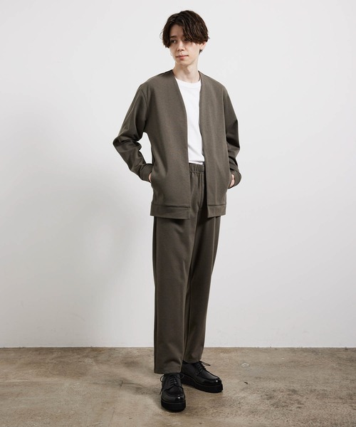 JUNRED（ジュンレッド）の「ルームカーディガン（カーディガン/ボレロ・メンズ・チャコールグレー/ネイビー/カーキ・LL/M/L）」の5枚目の写真