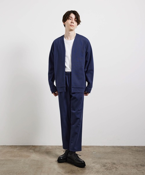 JUNRED（ジュンレッド）の「ルームカーディガン（カーディガン/ボレロ・メンズ・チャコールグレー/ネイビー/カーキ・LL/M/L）」の13枚目の写真