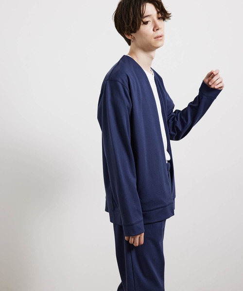 JUNRED（ジュンレッド）の「ルームカーディガン（カーディガン/ボレロ・メンズ・チャコールグレー/ネイビー/カーキ・LL/M/L）」の18枚目の写真