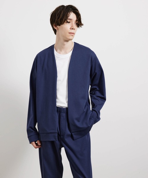 JUNRED（ジュンレッド）の「ルームカーディガン（カーディガン/ボレロ・メンズ・チャコールグレー/ネイビー/カーキ・LL/M/L）」の10枚目の写真