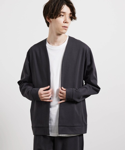 JUNRED（ジュンレッド）の「ルームカーディガン（カーディガン/ボレロ・メンズ・チャコールグレー/ネイビー/カーキ・LL/M/L）」の20枚目の写真