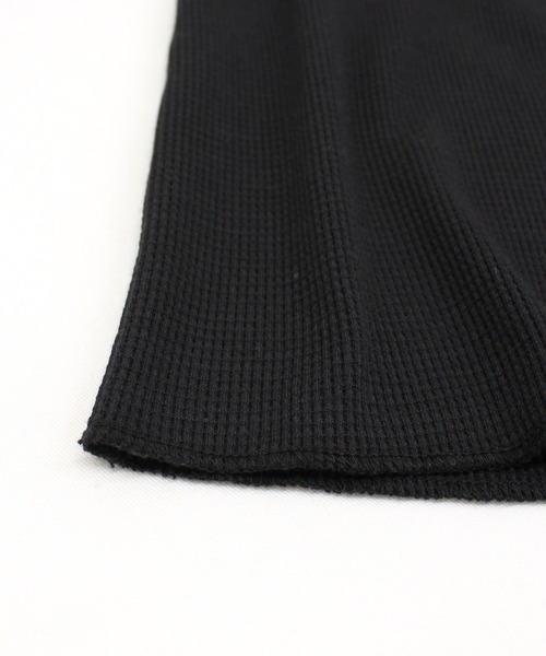 RNA（アールエヌエー）の「M1712 フリルデコワッフルワンピース（チュニック・レディース・ブラック/ブルー/キナリ・MEDIUM）」の18枚目の写真