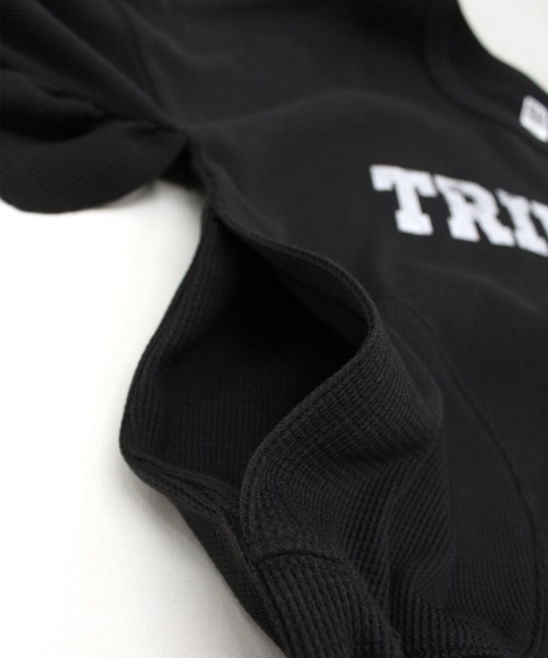 RNA（アールエヌエー）の「M1712 フリルデコワッフルワンピース（チュニック・レディース・ブラック/ブルー/キナリ・MEDIUM）」の19枚目の写真