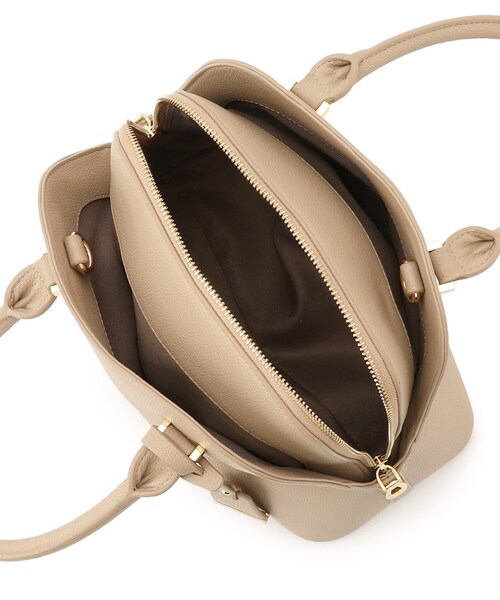 UNTITLED（アンタイトル）の「◆あおりポケットボストン（ボストンバッグ・レディース・ブラック/ライトベージュ・00）」の6枚目の写真