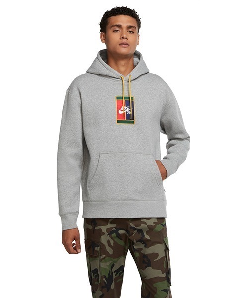 NIKE SB(ナイキエスビー)の「NIKE SB/ナイキエスビー パーカー DA4212-063(パーカー・メンズ・グレー・M/L/XL/S)」の4枚目の写真